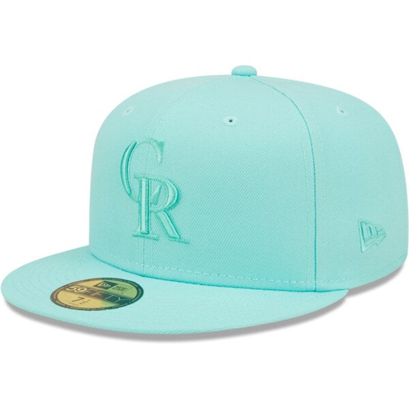New Era Colorado Rockies Icon Color Pack 59FIFTY Fitted Hat – Turquoise