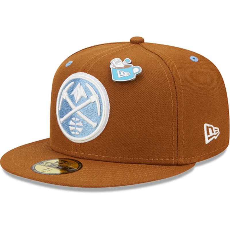 New Era Denver Nuggets Hot Cocoa 2022 59FIFTY Fitted Hat