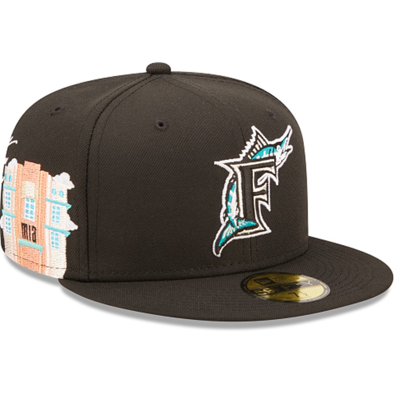 New Era  Florida Marlins Cloud Icon 2022 59FIFTY Fitted Hat