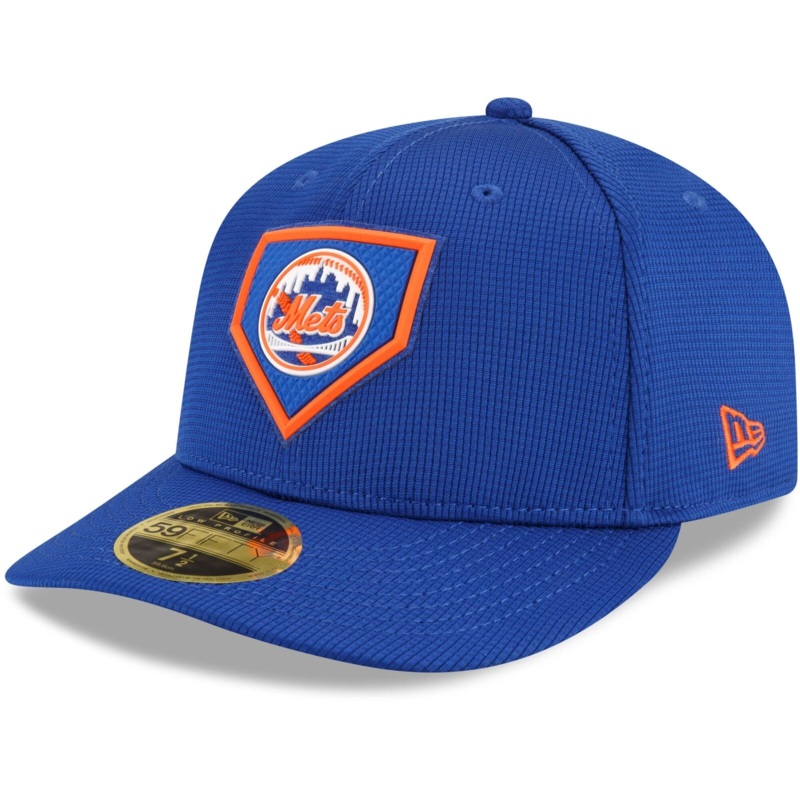New Era Royal New York Mets 2022 Clubhouse Low Profile 59FIFTY Fitted Hat
