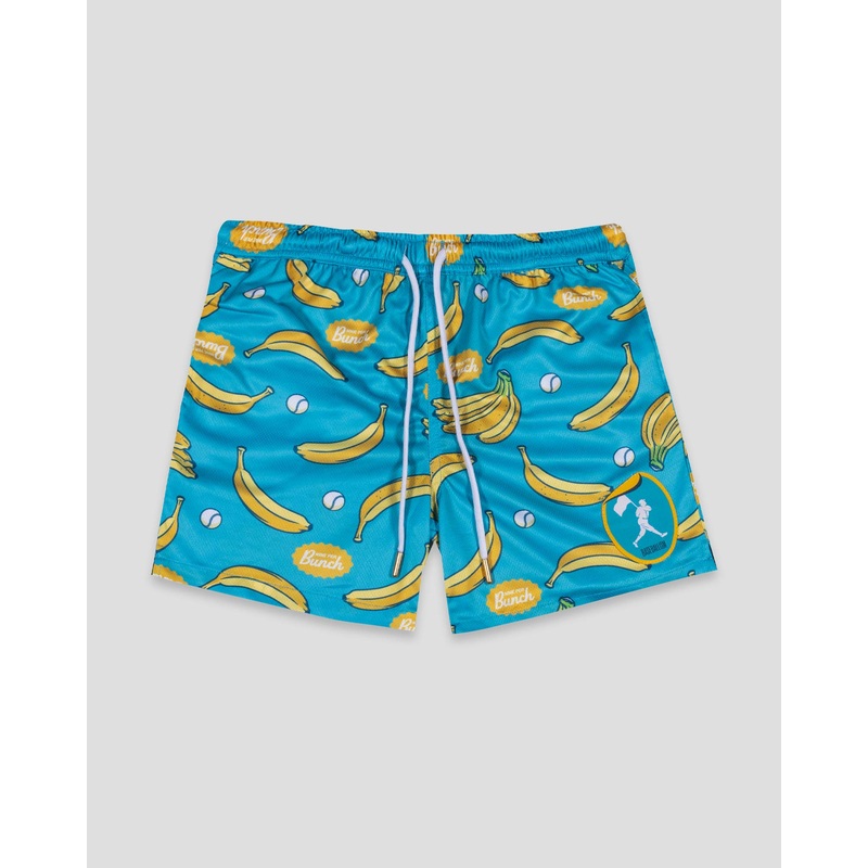 Peelin Good (Banana) Diamond Air Mesh Shorts Small
