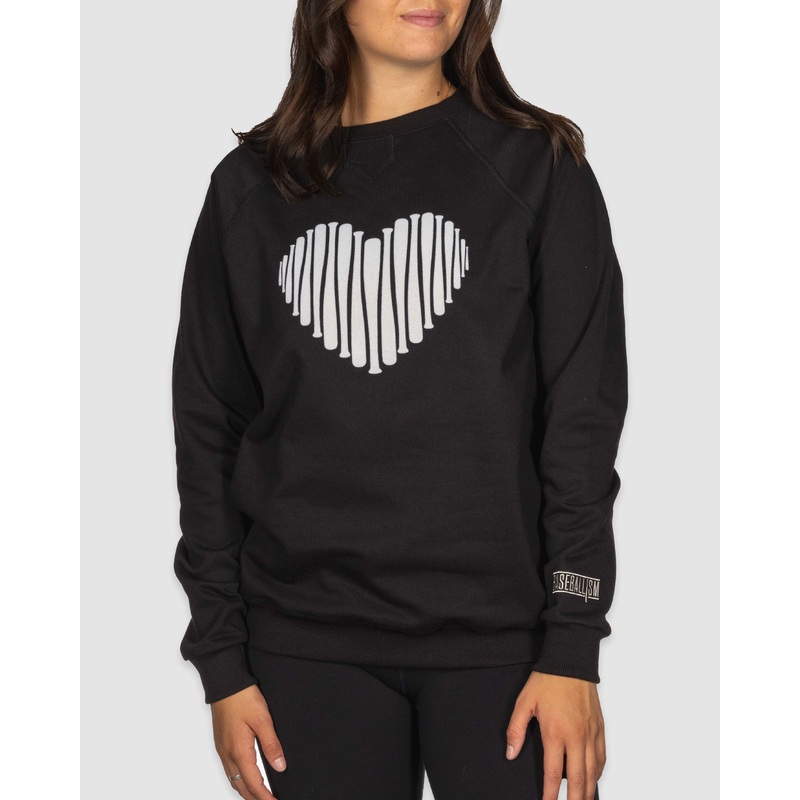 Bat Heart Crew Neck – Women’s XS