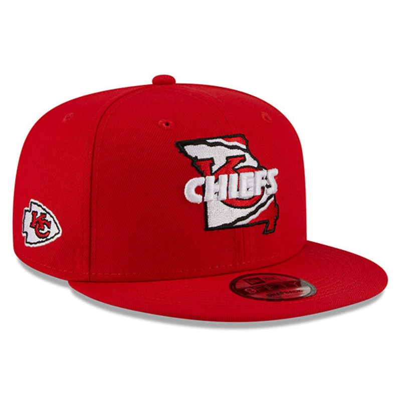 Kansas City Chiefs New Era LOCAL 9Fifty Snapback NFL Hat – Red