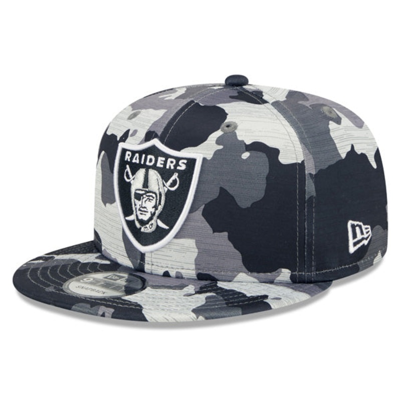 Las Vegas Raiders New Era 2022 NFL Training Camp Official 9FIFTY Snapback Adjustable Hat – Camo