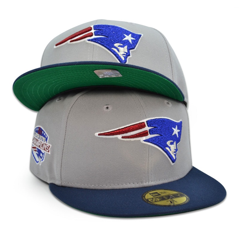 New England Patriots “TUCK RULE” Throwback Exclusive New Era 59Fifty Fitted Hat – Gray/Oceanside 6 7/8