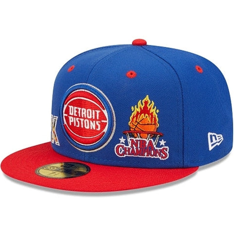 New Era Detroit Pistons Fire 2022 59FIFTY Fitted Hat