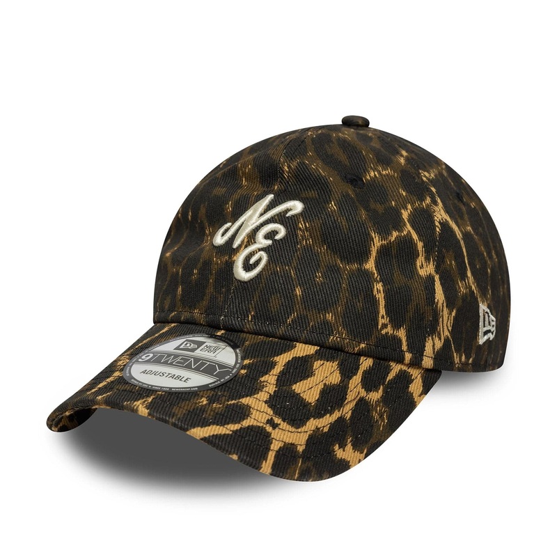New Era Leopard Black 9TWENTY Adjustable Cap OSFM