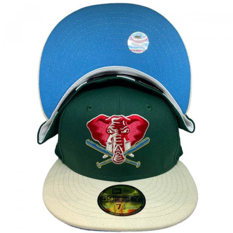 New Era Oakland Athletics Green “TJ Recess” 50th Anniversary 59FIFTY Fitted Hat