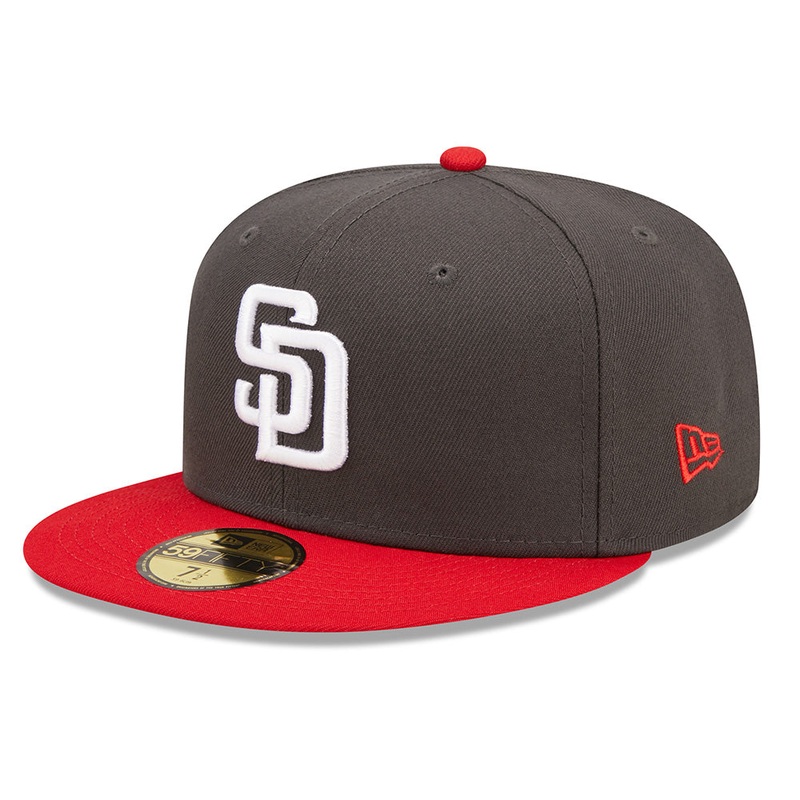 New Era San Diego Padres Two-Tone Steel 59FIFTY Fitted Hat