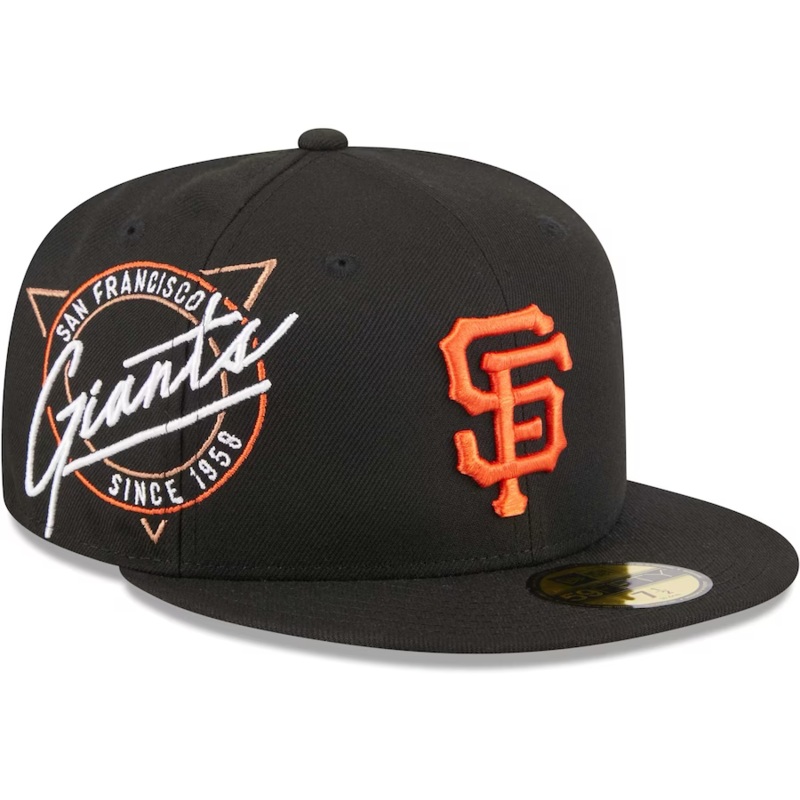New Era San Francisco Giants Black Neon Emblem 2023 59FIFTY Fitted Hat