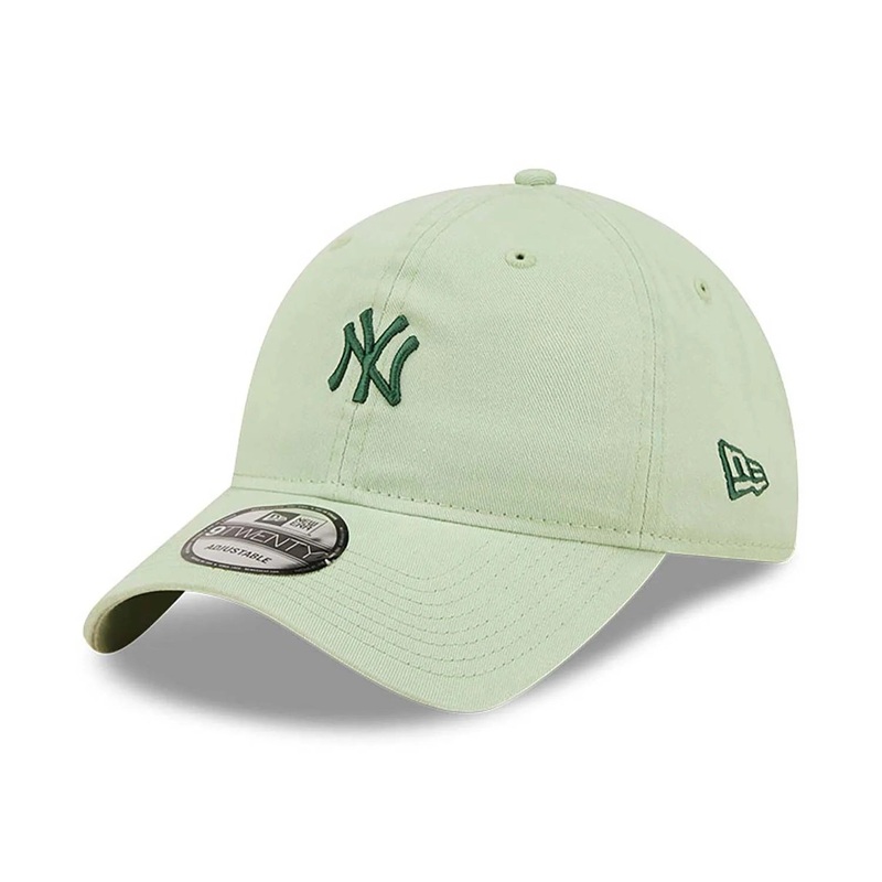 New York Yankees 9TWENTY Mini Logo Green/White Cap One Size