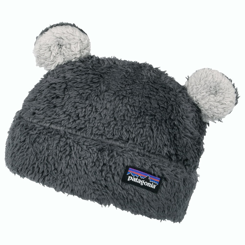 Patagonia Hats Baby Furry Friends Beanie Hat – Grey 3-6 Months