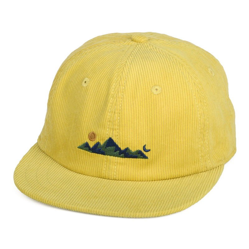 Patagonia Hats Spirited Seasons Skyline Corduroy Snapback Cap – Mustard Adjustable