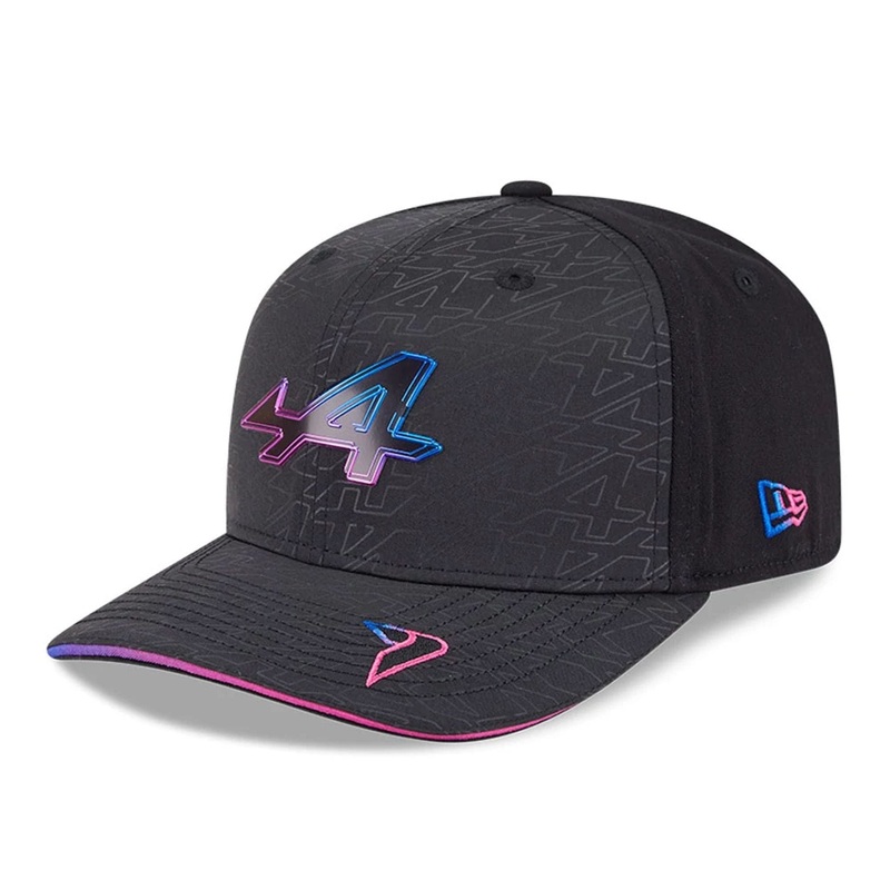 Alpine Racing Jack Doohan Vegas Race Special Black 9SEVENTY Stretch Snap Adjustable Cap OSFM