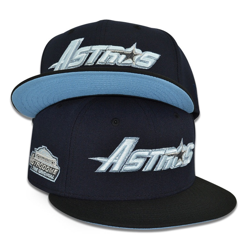 Houston Astros “SUB ZERO” Exclusive New Era 59Fifty Fitted Hat – Navy/Black 6 7/8
