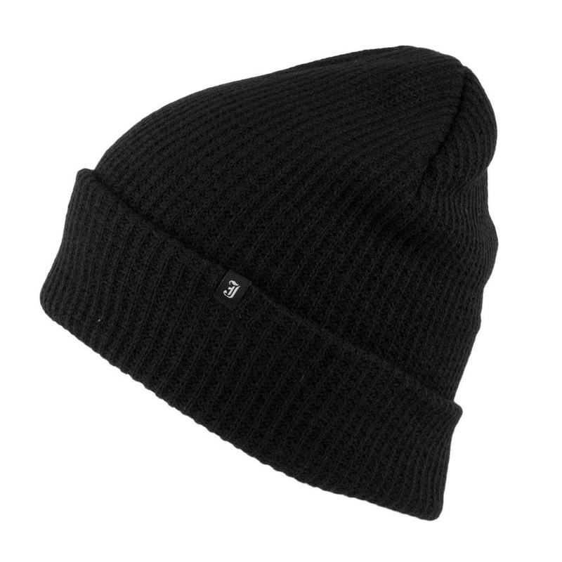Jaxon & James Classic Cuff Beanie Hat – Black 1-Size