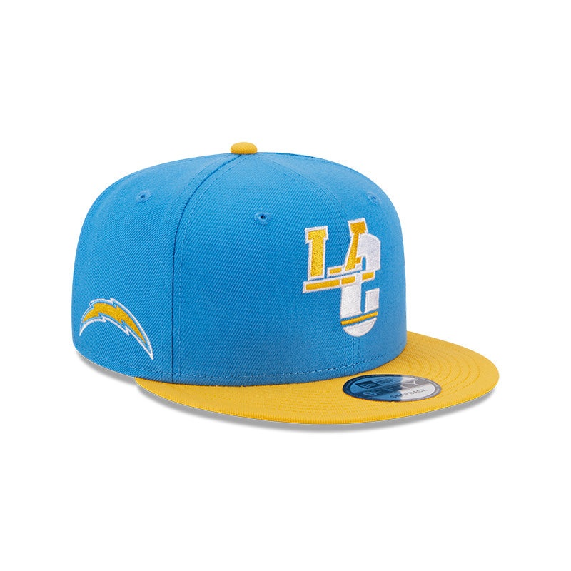 Los Angeles Chargers New Era CITY ORIGINALS 9Fifty Snapback Hat – Sky/Yellow