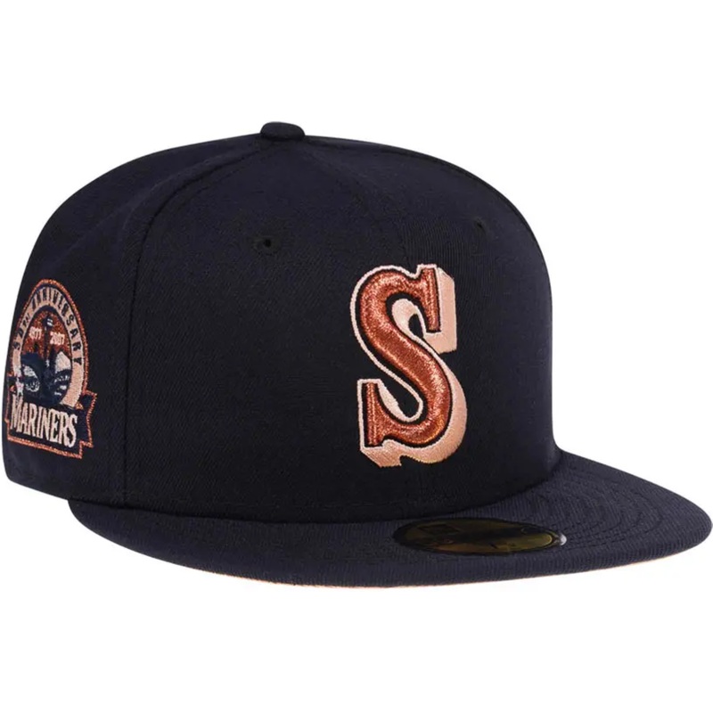 New Era Seattle Mariners 30th Anniversary Copper Peach Prime 59FIFTY Fitted Hat