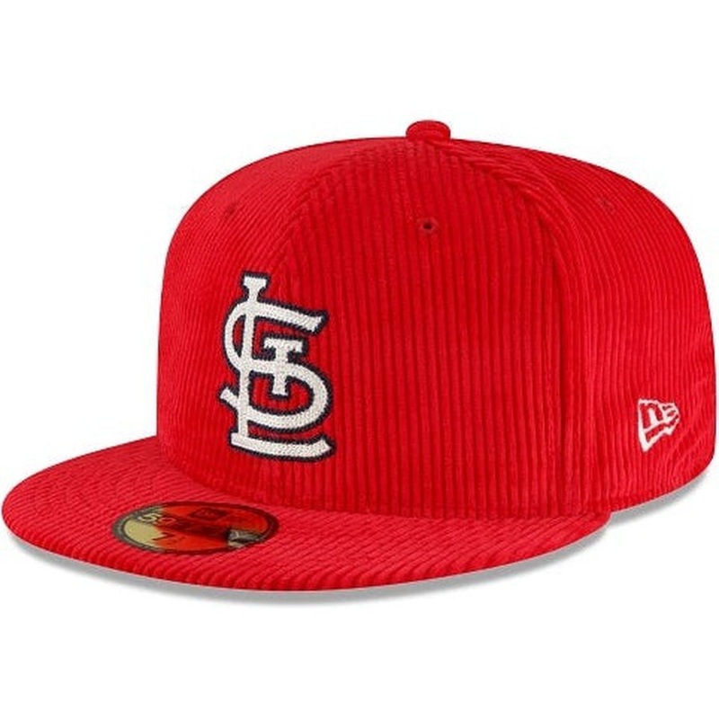 New Era St. Louis Cardinals Corduroy 59fifty Fitted Hat