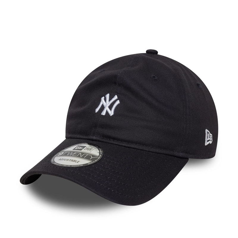 New York Yankees MLB Mini Logo Navy 9TWENTY Adjustable Cap OSFM