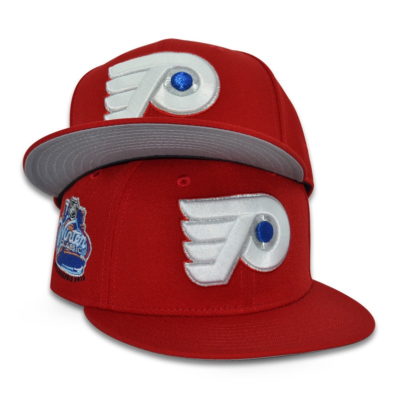 Philadelphia Flyers “PHLYERS” Exclusive New Era 59Fifty Fitted Hat – Red 6 7/8