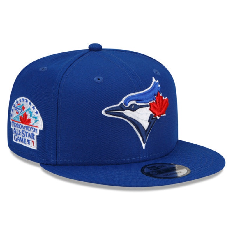 Toronto Blue Jays Exclusive New Era 1991 All-Star Game PATCH-UP Snapback Hat – Royal