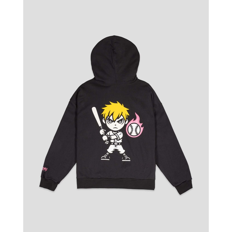 Yakyu Anime Energy Blast Heavyweight Hoodie
