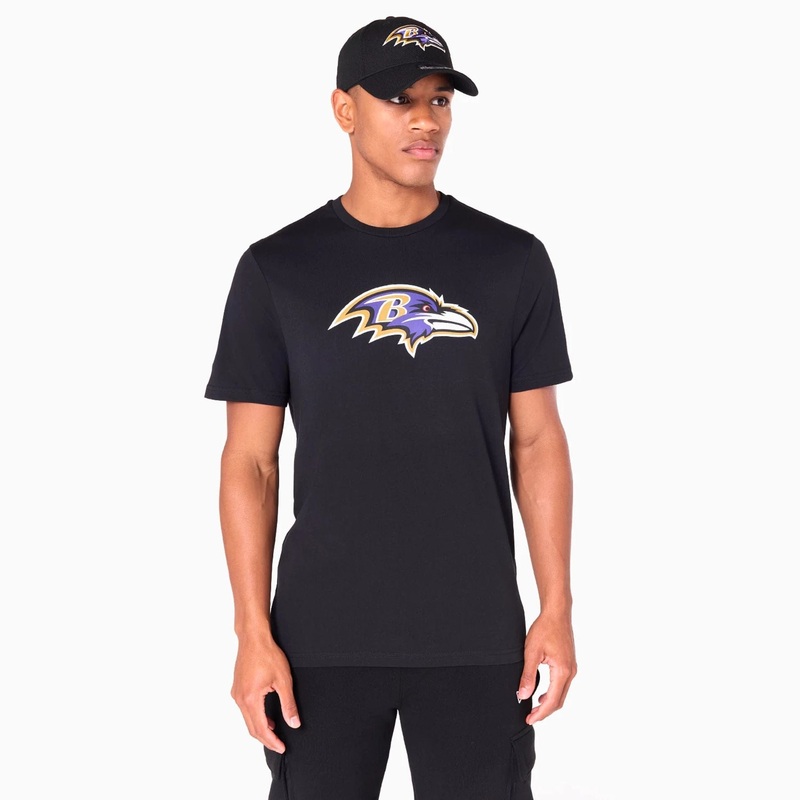 Baltimore Ravens NFL Black T-Shirt XS