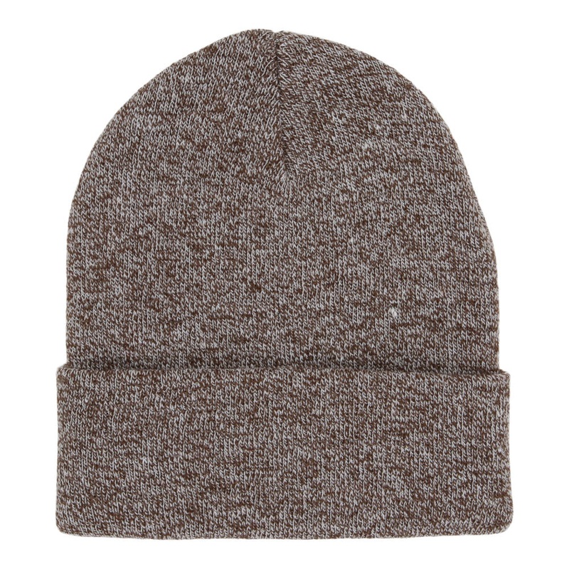 Crowns By Lids Turnover Cuff Knit – Heather Brown Adjustable