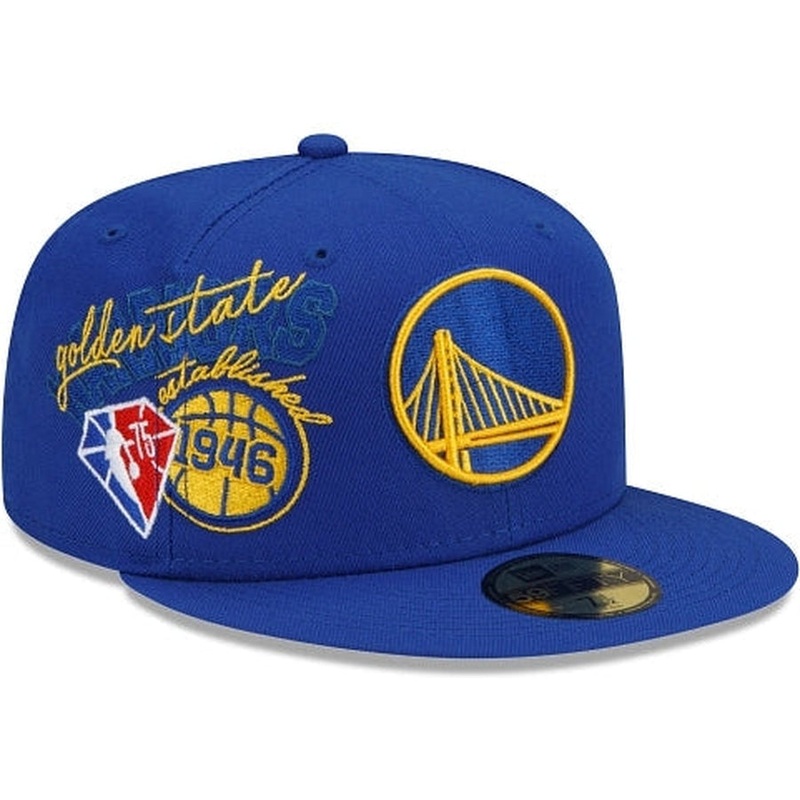 New Era Golden State Warriors Back Half 2022 59FIFTY Fitted Hat