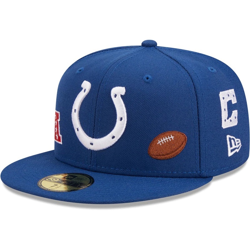 New Era Indianapolis Colts Royal Team Local 59FIFTY Fitted Hat