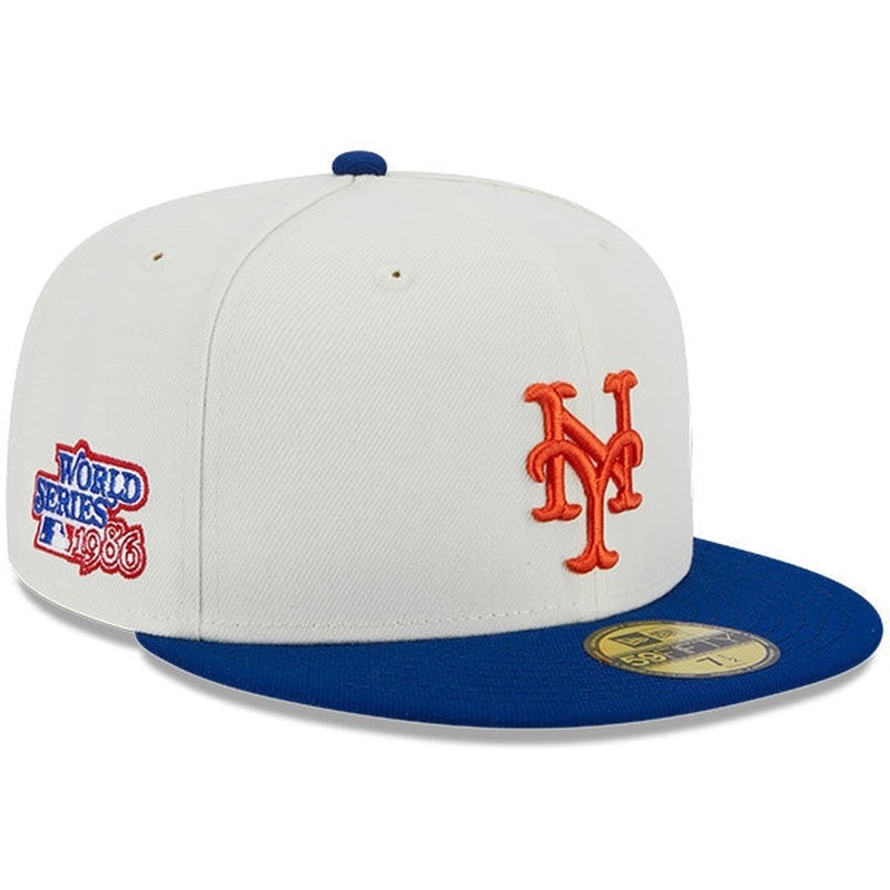 New Era New York Mets 1986 World Series Retro 59FIFTY Fitted Hat