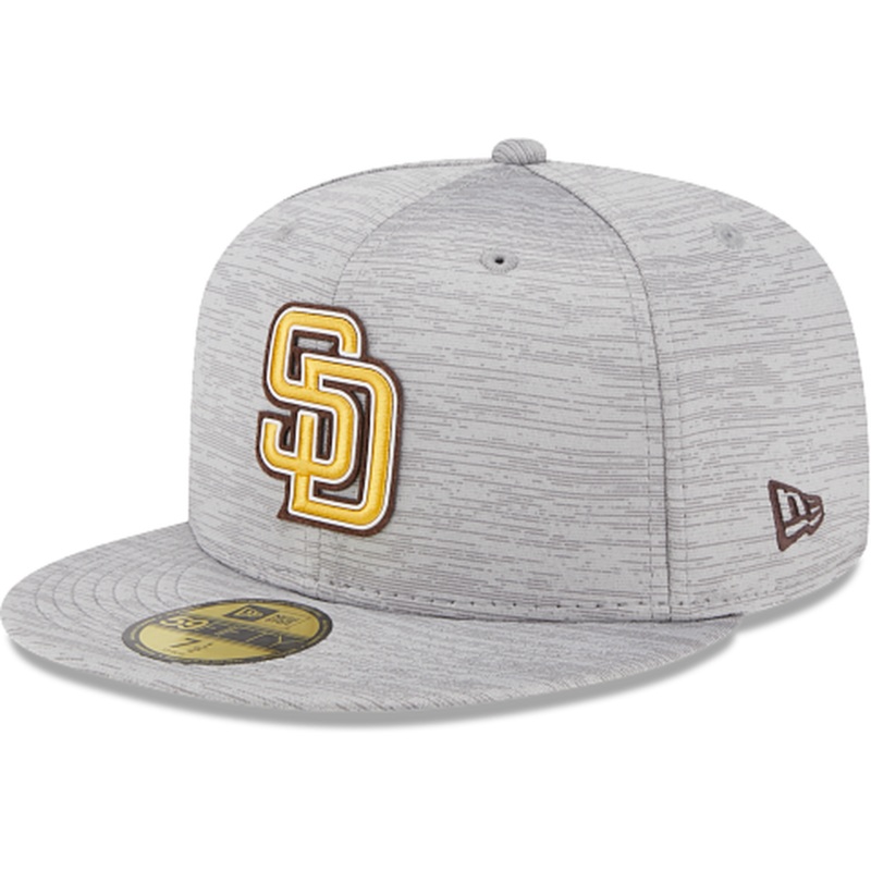 New Era San Diego Padres 2023 Clubhouse Gray 59FIFTY Fitted Hat