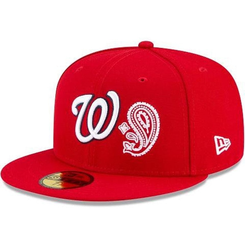New Era Washington Nationals Patchwork Undervisor 59fifty Fitted Hat