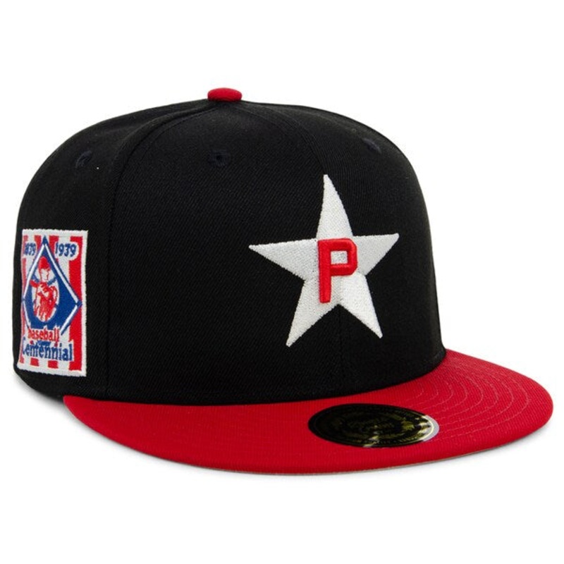 Rings & Crwns  Philadelphia Stars Team Fitted Hat – Black/Red