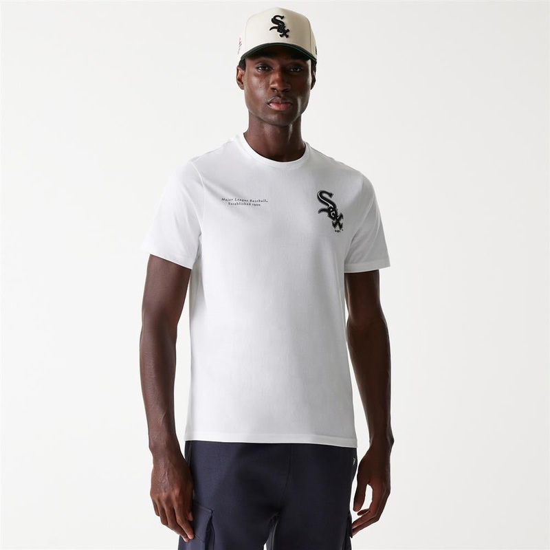Chicago White Sox MLB Arch Graphic White Tee S