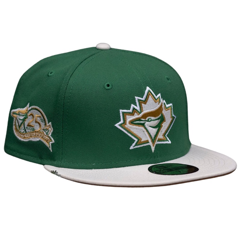 New Era x FAM Toronto Blue Jays Green 25th Anniversary Brown UV 59FIFTY Fitted Hat