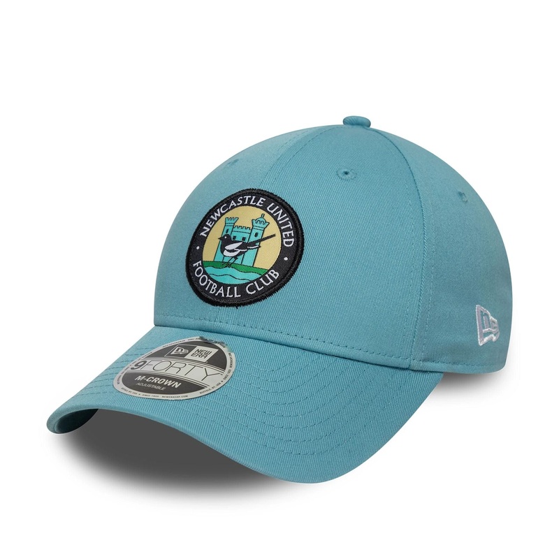 Newcastle United FC Retro Pastel Blue 9FORTY M-Crown Adjustable Cap OSFM