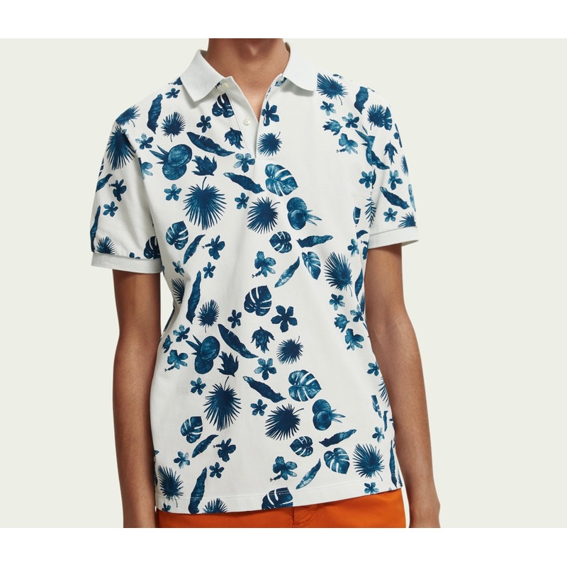 SCOTCH & SODA “PIQUE” ORGANIC POLO S