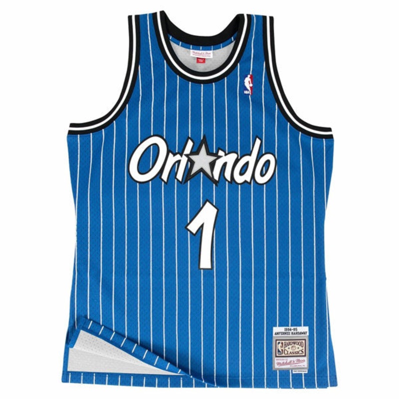 Anfernee Hardaway Orlando Magic 1994-95 Mitchell & Ness HWC Swingman Jersey – Royal S