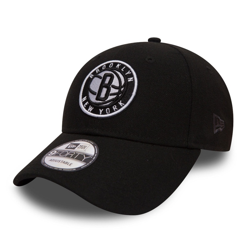 Brooklyn Nets 9FORTY NBA The League Black/White Cap One Size