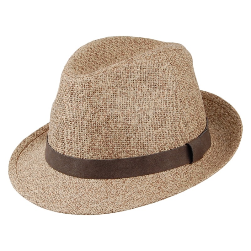 Failsworth Hats Straw Trilby Hat – Sand S