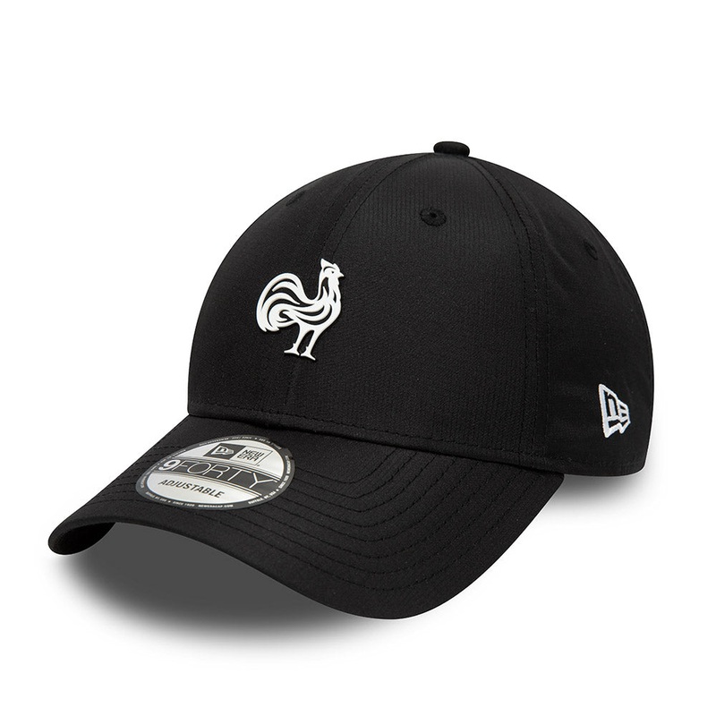 France Rugby 9FORTY Ripstop Black Cap One Size