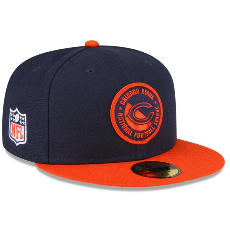 New Era Chicago Bears 2023 Sideline Team Patch 59FIFTY Fitted Hat