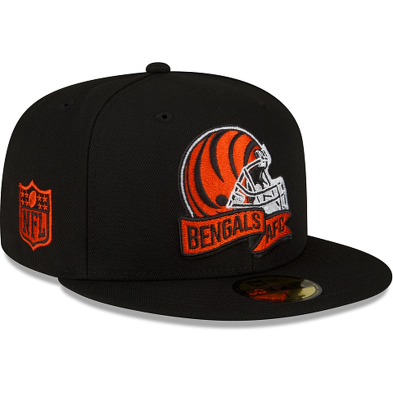 New Era Cincinnati Bengals 2022 Sideline Black 59FIFTY Fitted Hat