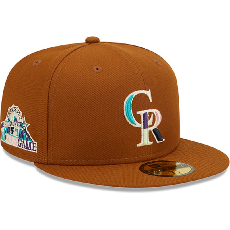 New Era Colorado Rockies Vintage Floral 2022 59FIFTY Fitted Hat