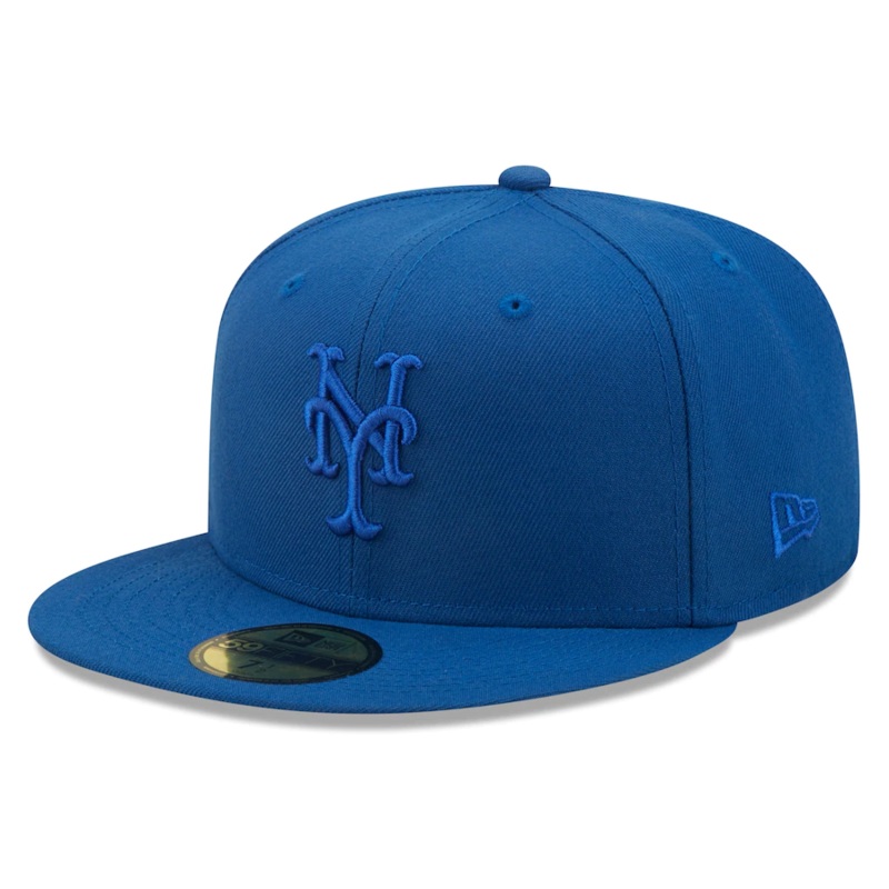 New Era New York Mets Royal Blue Tonal 59FIFTY Fitted Hat