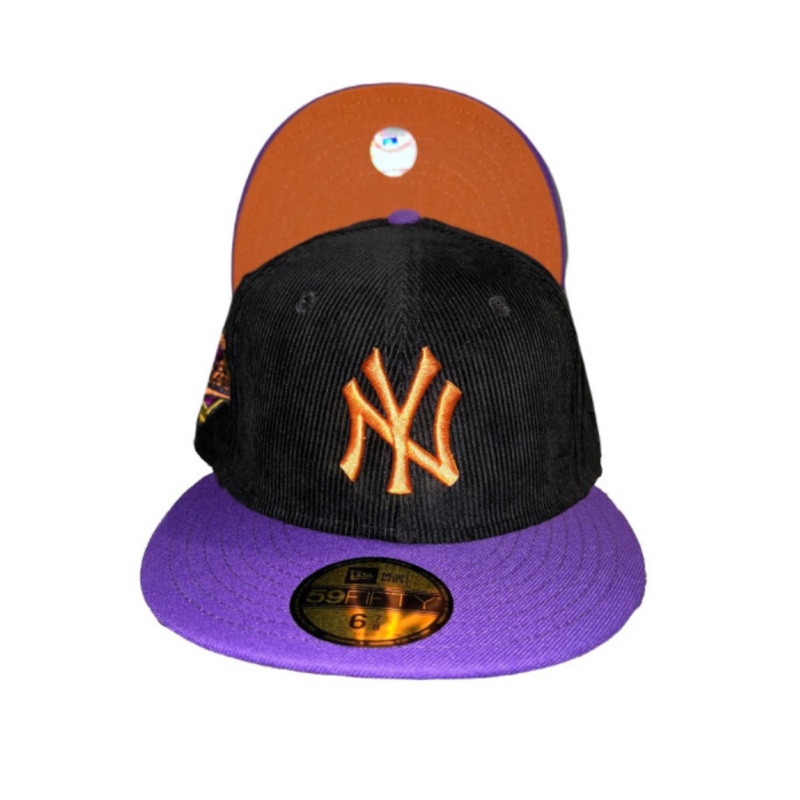 New Era New York Yankees “Five Mic Pack” Black Corduroy 1996 World Series 59FIFTY Fitted Hat