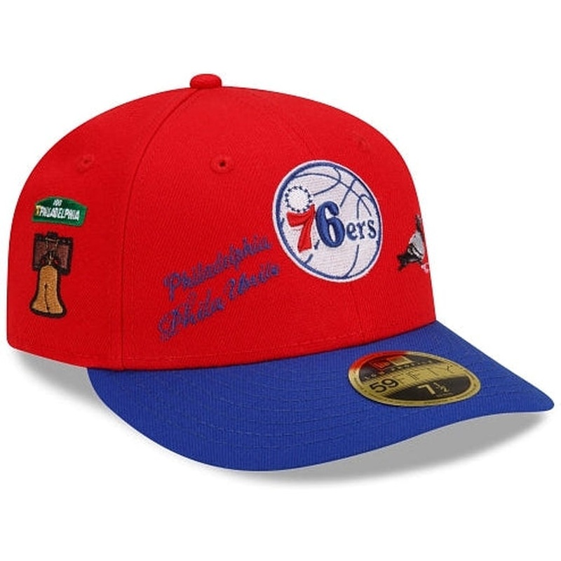 New Era Philadelphia 76ers x Staple 2022 Low Profile 59FIFTY Fitted Hat