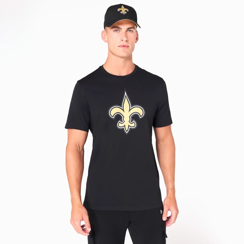 New Orleans Saints NFL Black T-Shirt XS